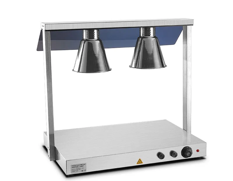 Double Head Heat Lamp Station