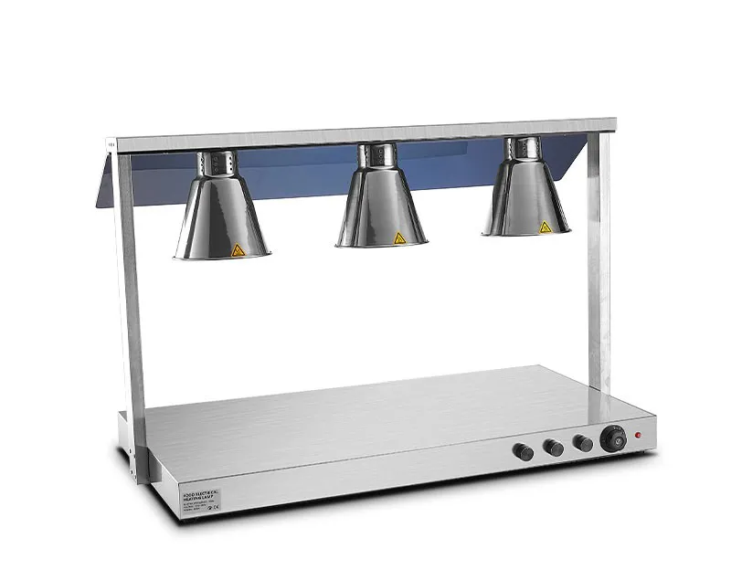 Triple Head Heat Lamp Station
