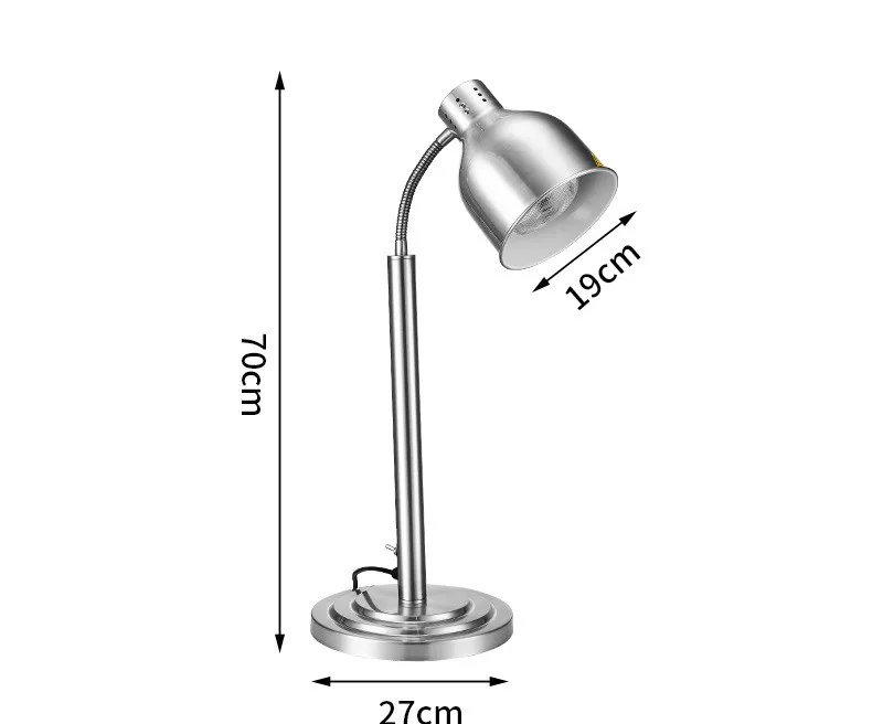 Single Head Fixed Stem Heat Lamp