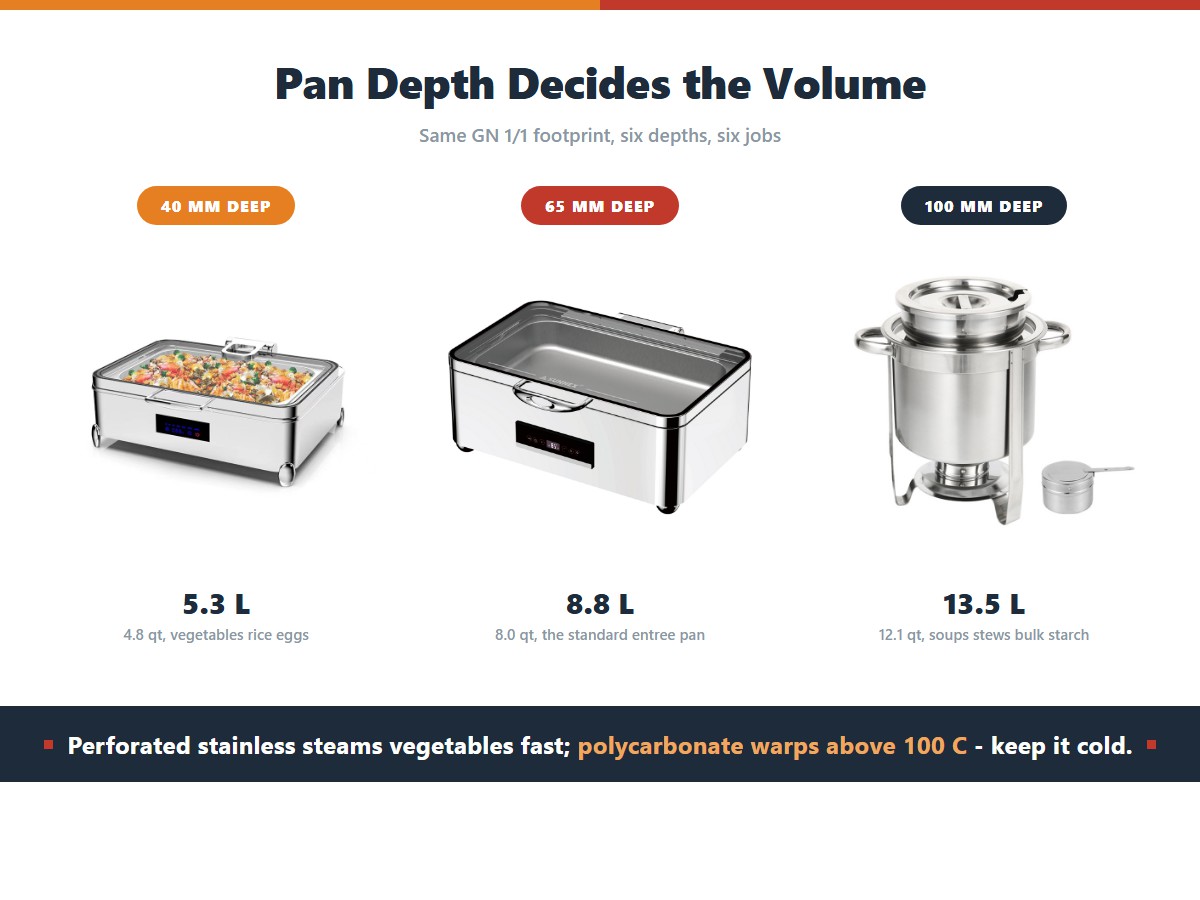 What Size Food Pan Fits a Full-Size Chafing Dish? GN Sizes Explained